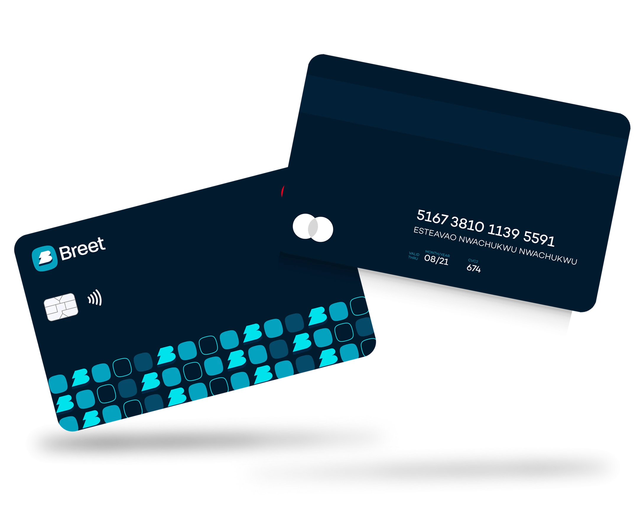 breet physical crypto card